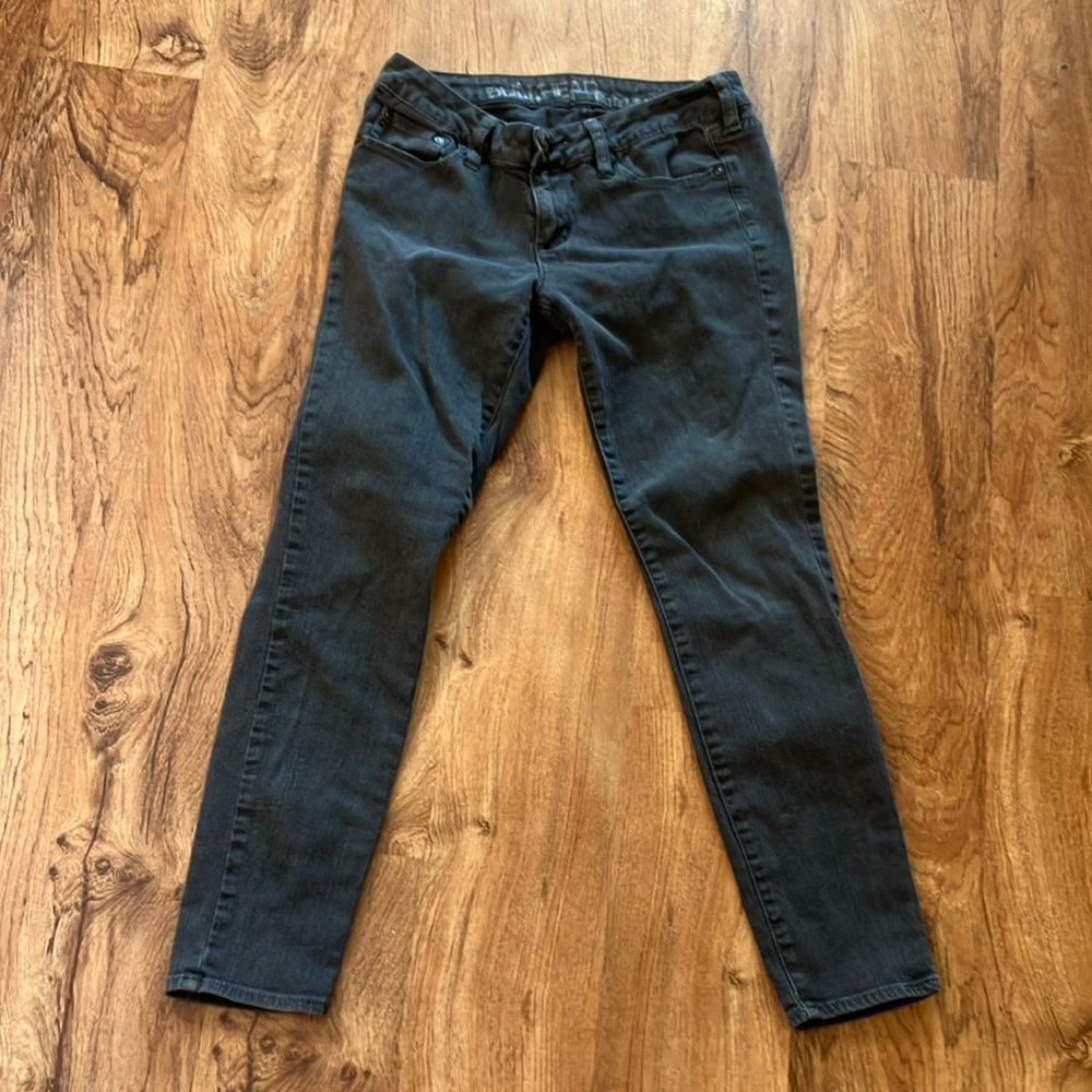 Women's Black Slim Jeans bullhead solana extreme skinny size 7